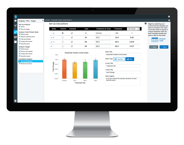 Empiria Studio Software Calculations Screen
