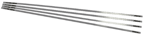 Four SERVA IPG BlueStrips, pH 3–10