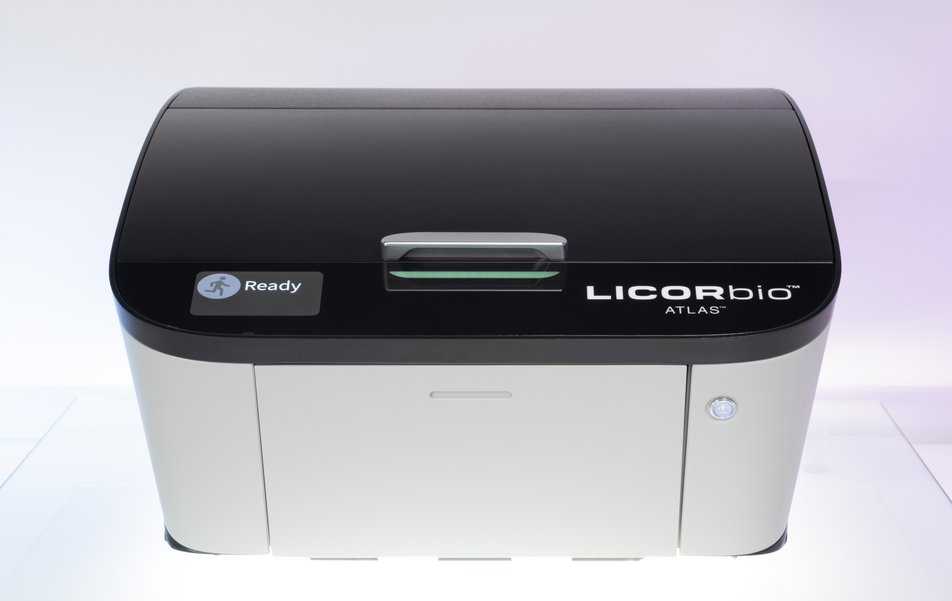 Atlas™ Imager front panel with Ready state icon