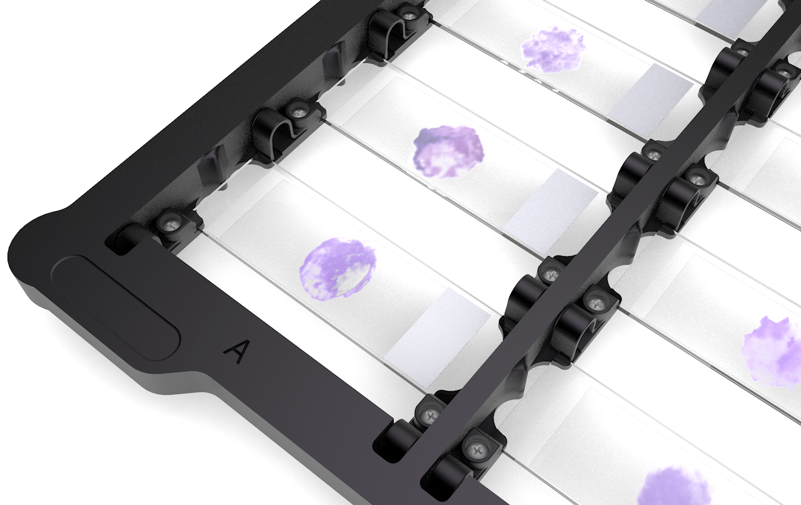Odyssey M flatten slide into slide alignment guide