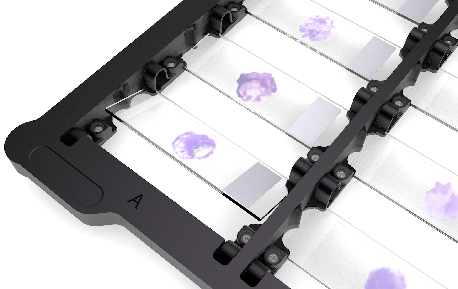 Odyssey M lower slide into slide alignment guide